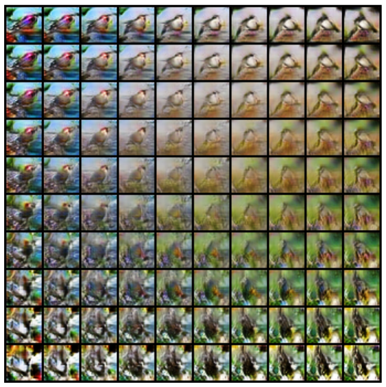 WGAN-GP Interpolations