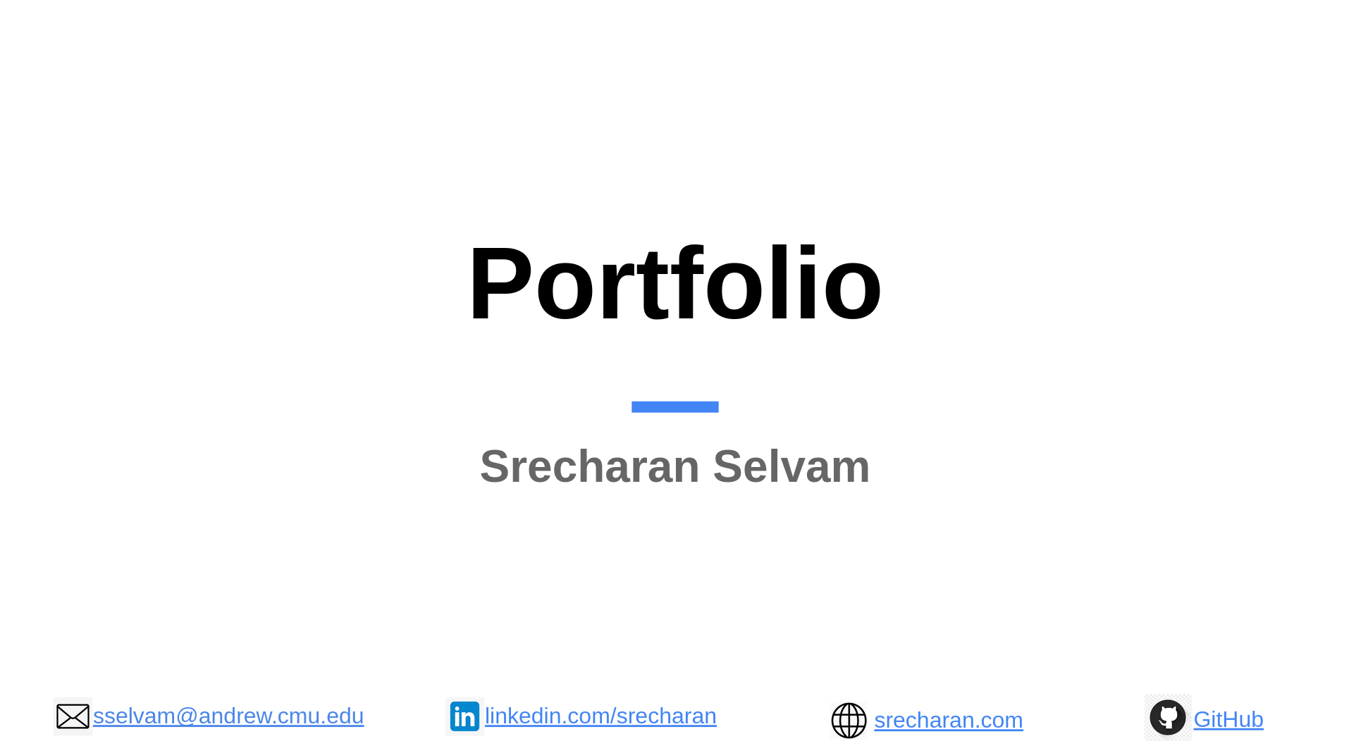 Portfolio Preview